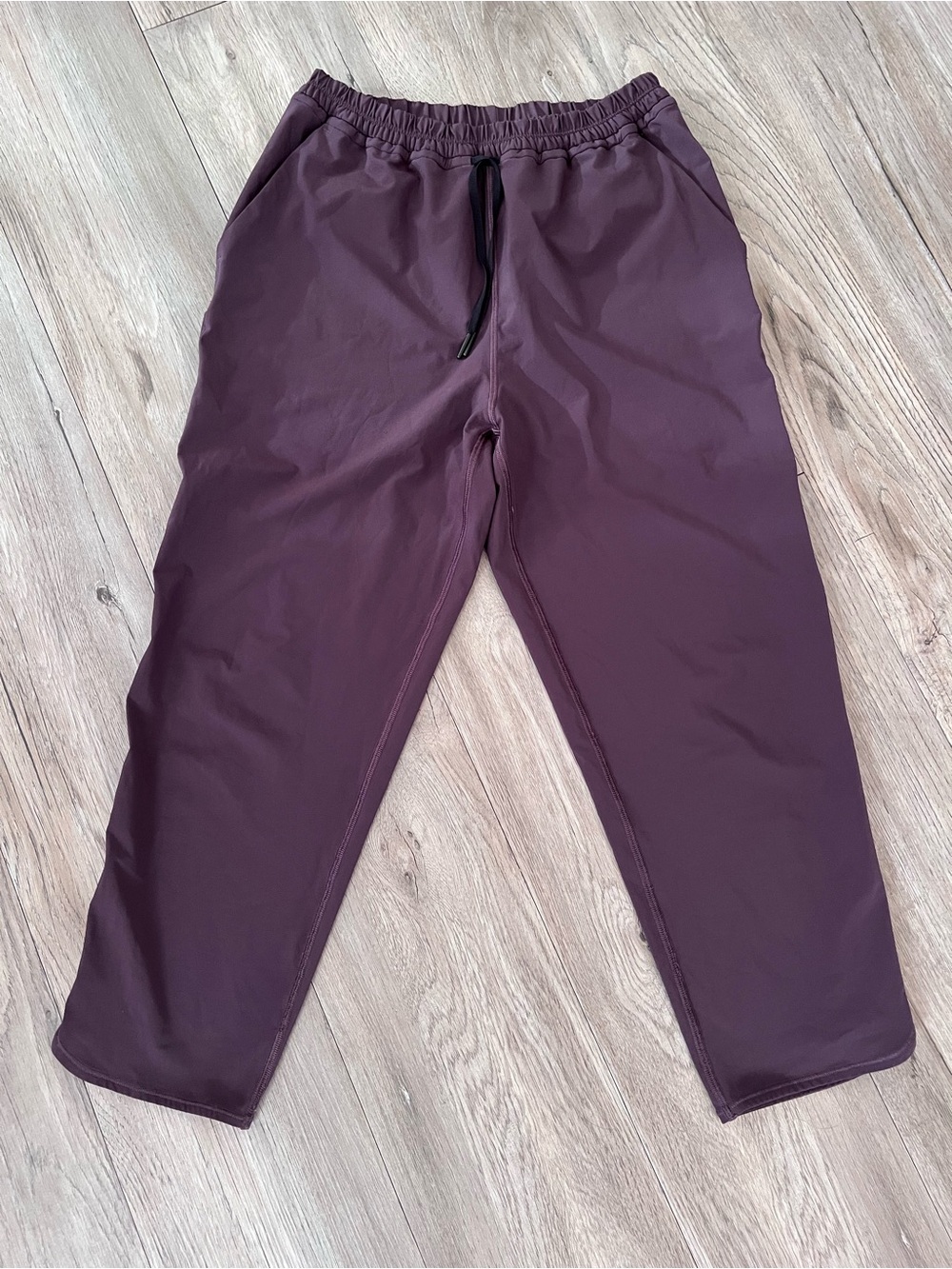 lululemon athletica Women's Plum Elastic Waist Joggers Cropped